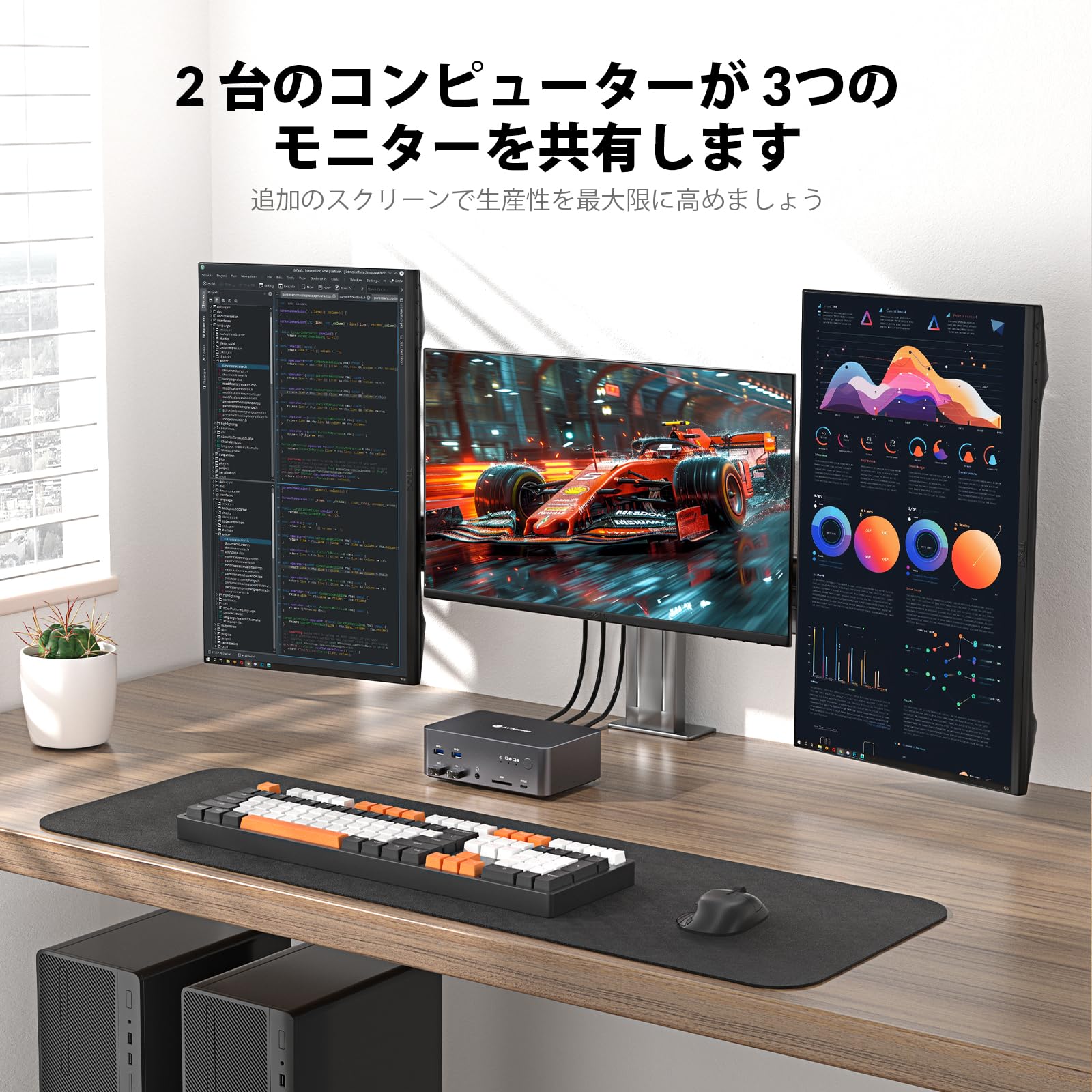 Amazon.co.jp: (デスクトップのみ) AV アクセス KVM スイッチ 3 台の
